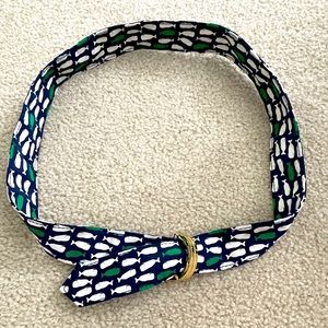 Vineyard Vines 🐳 NWOT 🐳 Classic Whale Print Belt 🐳 Size XS